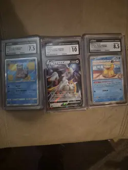 50% OFF !!! THREE CGC Graded Slab Lot Card Pokemon TCG Cards. - Image 1