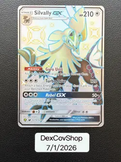 Silvally GX - SV79/SV94 - Ultra Rare - Hidden Fates - Pokemon Card - NM/M - Image 1