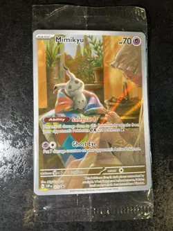 Mimikyu 075 Sv: Scarlet & Violet Promo Cards Holo SEALED - Image 1