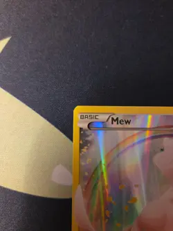 Mew XY110 XY Black Star Promo Holo Foil Pokemon TCG Card LP Condition - Image 2