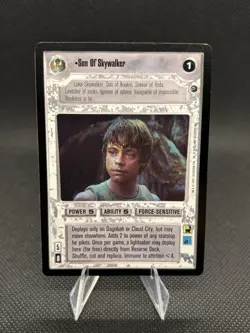 Star Wars CCG Dagobah Rare Card Son of Skywalker SWCCG - Image 1