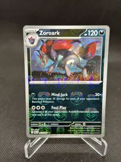 Zoroark Master Ball Pattern Holo Card 062/086 White Flare - Image 1