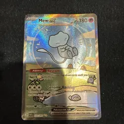Bubble Mew ex 232/091 SV: Paldean Fates Damaged - Image 1