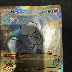 Bubble Mew ex 232/091 SV: Paldean Fates Damaged - Image 2