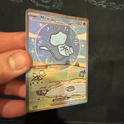 Bubble Mew ex 232/091 SV: Paldean Fates Damaged - Image 4