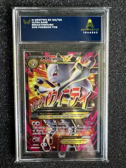 M Mewtwo EX #160 – Pokemon BREAKthrough – Full Art Ultra Rare – Authentic - Image 1