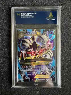 M Mewtwo EX #159 – Pokemon BREAKthrough – Full Art Ultra Rare – Authentic - Image 1
