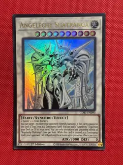 Yugioh! Angelechy Shatranga Ultra Rare CORI-EN090 1st Ed NM SHIPS ASAP! - Image 1