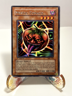 YuGiOh! Mystic Tomato MRL-094 1st Edition Rare LP - Image 1