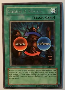 Shield & Sword - MRD-131 - Rare - Unlimited Edition YuGiOh LP - Image 1