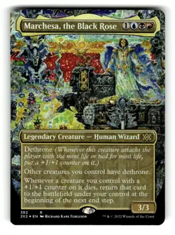 Marchesa, the Black Rose (Borderless) Double Masters 2022 382 NM FOIL - Image 1