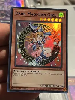 Dark Magician Girl LDS3-EN082 Ultra Rare (BLUE) YuGiOh - Near Mint - 1st - Image 1