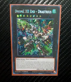 DoomZ XII End - Drastrius DOOD-EN045 Secret Rare Near Mint 1st Edition Yu-Gi-Oh! - Image 1