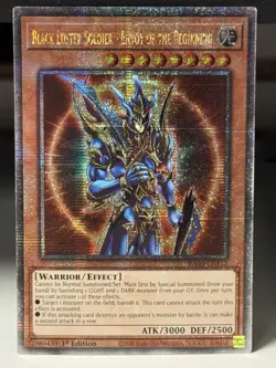 Yugioh! LP Black Luster Soldier - Envoy of the Beginning - RA03-EN132 - Quarter - Image 1