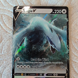 Pokemon TCG Lugia V 138/195 Silver Tempest Ultra Rare Holo EN 2022 - Image 1