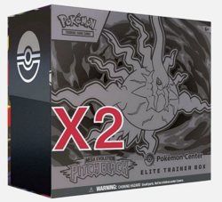 2x Pokemon TCG Pitch Black Pokemon Center Elite Trainer Box (PRESALE) - Image 1