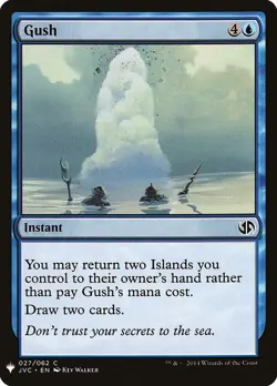 1x Gush NM-Mint, English Mystery Booster / The List MTG Magic - Image 1