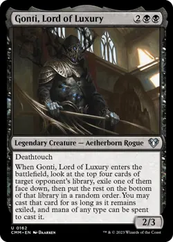 NM - Gonti, Lord of Luxury [CMM - 162] Commander Masters - Image 1