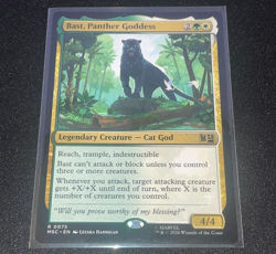 Bast Panther Goddess - Magic Commander: Marvel Super Heroes - NM - Image 1