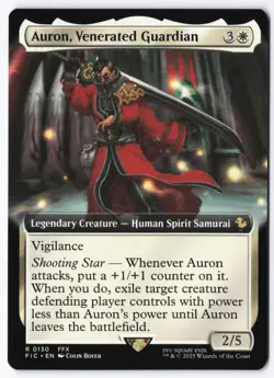 Auron, Venerated Guardian (Extended Art) 130 Commander: FINAL FANTASY - Image 1