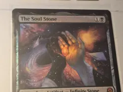 THE SOUL STONE FOIL parallel Spider-Man MTG TCG Magic Mythic 066 SPM English $$$ - Image 3
