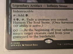 THE SOUL STONE FOIL parallel Spider-Man MTG TCG Magic Mythic 066 SPM English $$$ - Image 4