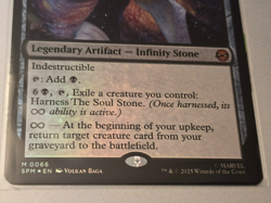 THE SOUL STONE FOIL parallel Spider-Man MTG TCG Magic Mythic 066 SPM English $$$ - Image 5