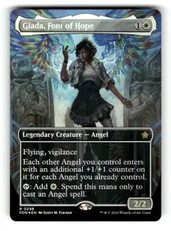 Giada, Font of Hope (Borderless) Foundations 298 NM FOIL - Image 1