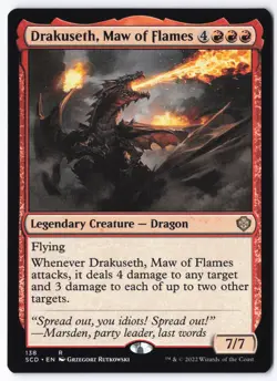 Drakuseth, Maw of Flames 138 Starter Commander Decks - Image 1
