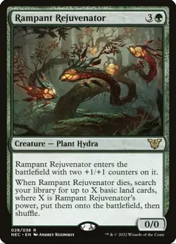 1x RAMPANT REJUVENATOR - COmmander - MTG - Magic the Gathering - Image 1