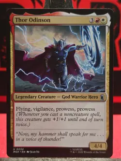 Thor Odinson 234 MSH Marvel Super Heroes Magic MTG NM - Image 1