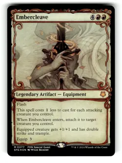 Embercleave (Showcase) Special Guests 77 NM FOIL - Image 1