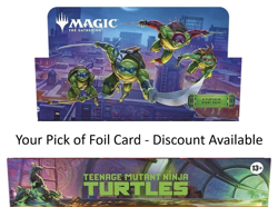 You Pick Your Choice FOIL Teenage Mutant Ninja Turtles Magic The Gathering cards - Image 1