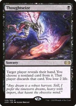 MTG THOUGHTSEIZE EXC - RUBAPENSIERI - 2XM - MAGIC - Image 1