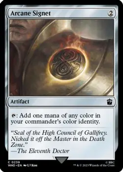 MTG Universes Beyond: Doctor Who - Arcane Signet - Image 1