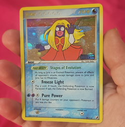 Pokemon TCG Jynx 28/115 EX Unseen Forces Rare Holo 2005 70 HP Eng - Image 1