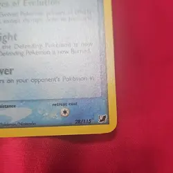 Pokemon TCG Jynx 28/115 EX Unseen Forces Rare Holo 2005 70 HP Eng - Image 3