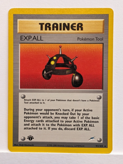 EXP.ALL 93/105 Neo Destiny Set 1st Edition - Pokemon TCG Vintage 2000 - LP/NM - Image 1