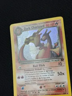 Dark Charizard 4/82 Team Rocket Holo Rare Pokemon Card 2000 - Image 4