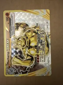 Pokemon TCG Machamp BREAK XY 2016 Evolutions 60/108 Ultra Holo Rare Card - Image 1