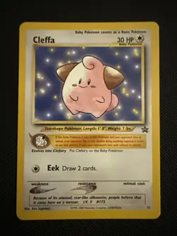 Pokemon TCG Wotc Promos #31 Cleffa LP+ - Image 1