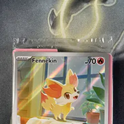 Fennekin MEP 080 Pokemon Center Stamped Black Star Promo SEALED - Image 2