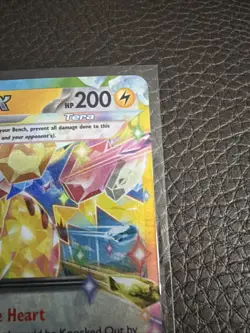 Pikachu ex 057/217 Tera Full Art Ultra Rare Holo Pokemon Near Mint - Image 4