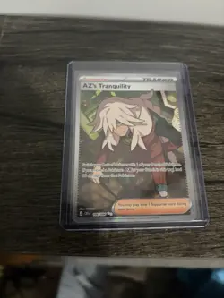 Pokemon AZ's Tranquility Full Art Chaos Rising 106/086 Pokemon Card NM - Image 1