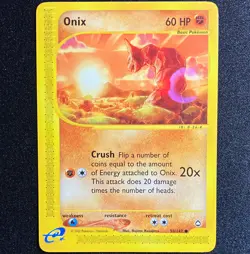Onix 098/147 Aquapolis Common Basic Regular Unlimited 60 HP English 2002 - Image 1