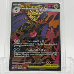 Pokemon TCG Chaos Rising Mega Dragalge ex #104/086 Ultra Rare NM- - Image 1