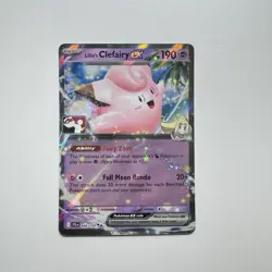 Pokemon TCG - Lillie's Clefairy ex 056/159 Play Stamped Prize Pack Series 7 LP - Image 1