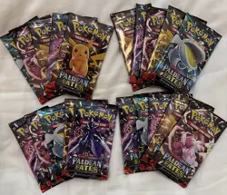 Pokemon TCG 20X Paldean Fates Booster Packs - Packs are New and Sealed - Image 1