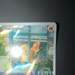 Pokemon Charmander SV Promo 044 - Creased and Edges Worn - Image 3
