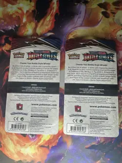Pokemon TCG Battle Styles Blister Pack Set of 2 Promo Holo Arrokuda & Charmander - Image 2